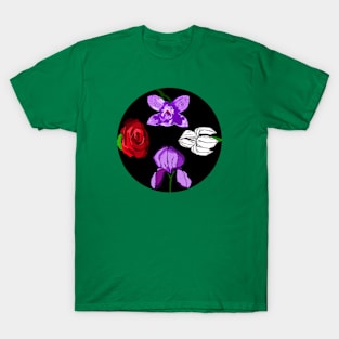 The 4 flowers T-Shirt